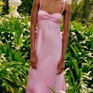 Pink Zara Slip Dress